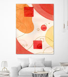 Orange Mood by Amaya on GIANT ART - orange abstract