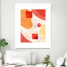 Orange Mood by Amaya on GIANT ART - orange abstract