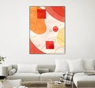Orange Mood by Amaya on GIANT ART - orange abstract