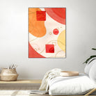 Orange Mood by Amaya on GIANT ART - orange abstract