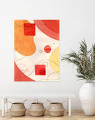 Orange Mood by Amaya on GIANT ART - orange abstract