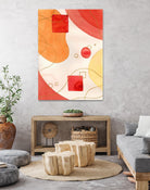 Orange Mood by Amaya on GIANT ART - orange abstract