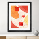 Orange Mood by Amaya on GIANT ART - orange abstract
