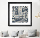 Neutral Mudcloth Pattern by Nicholas Biscardi on GIANT ART - pattern abstract