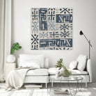 Neutral Mudcloth Pattern by Nicholas Biscardi on GIANT ART - pattern abstract