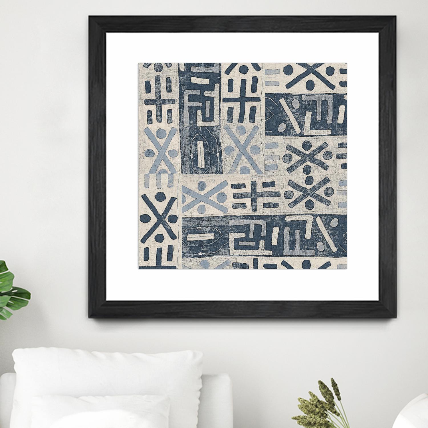 Neutral Mudcloth Pattern by Nicholas Biscardi on GIANT ART - pattern abstract