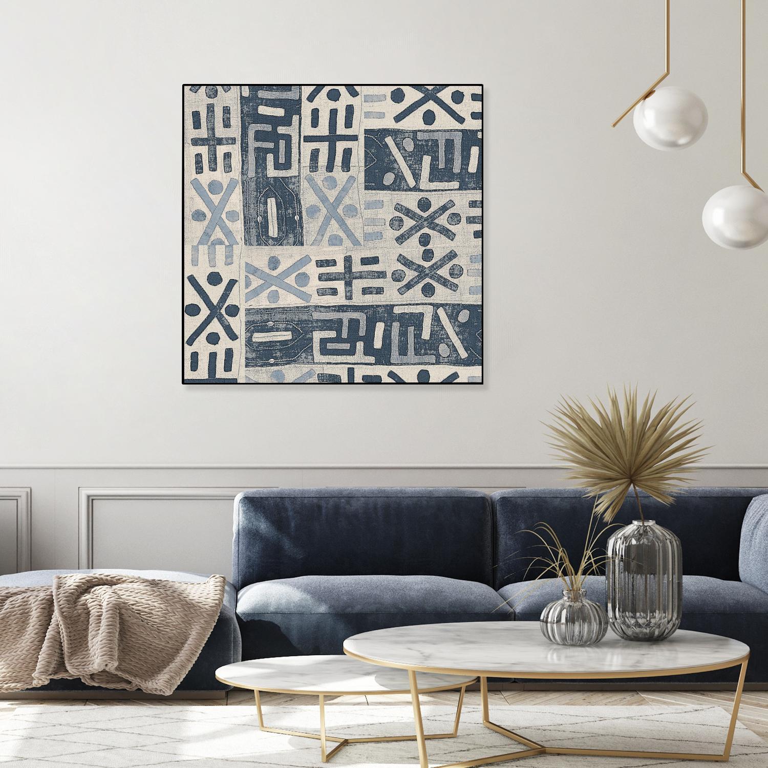 Neutral Mudcloth Pattern by Nicholas Biscardi on GIANT ART - pattern abstract