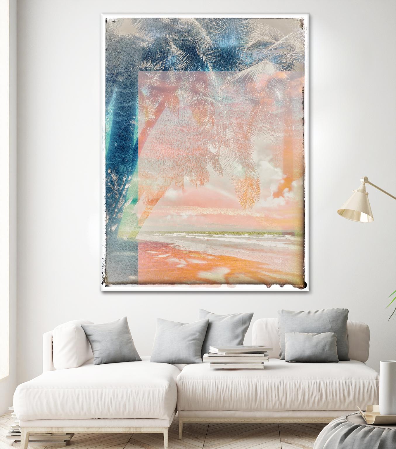 Retro Palms by Acosta on GIANT ART - multi photography