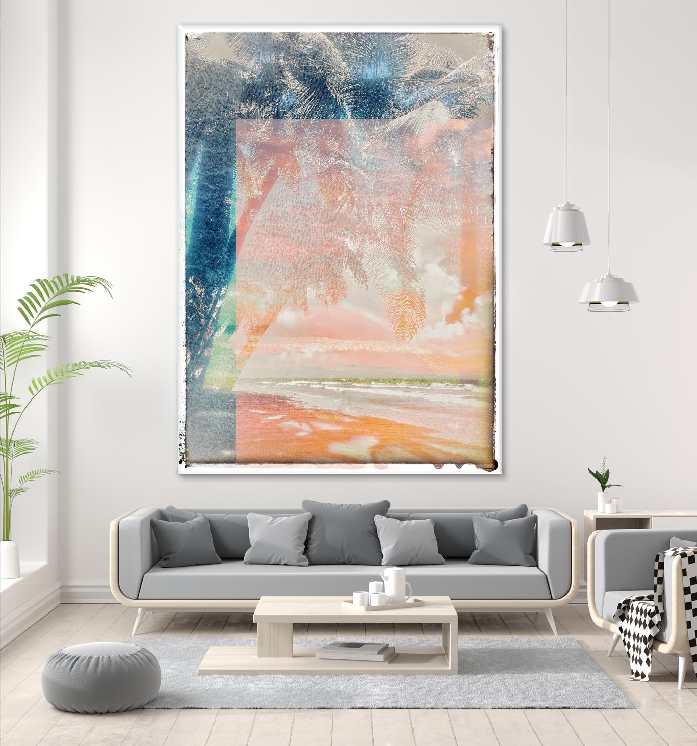 Retro Palms by Acosta on GIANT ART - multi photography