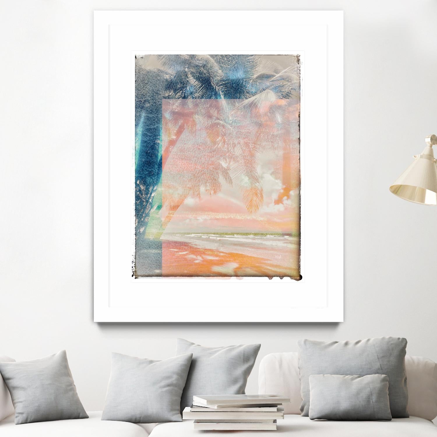 Retro Palms by Acosta on GIANT ART - multi photography