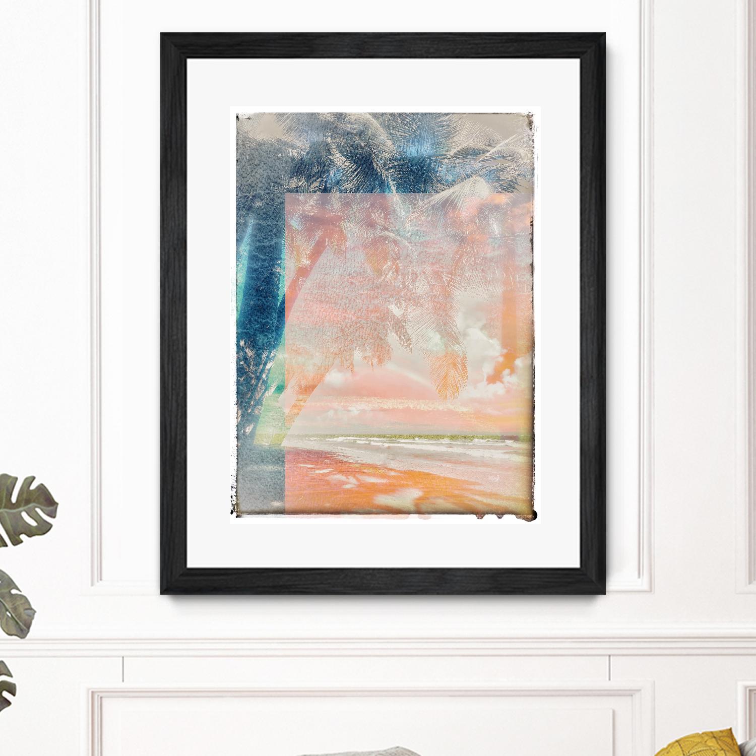 Retro Palms by Acosta on GIANT ART - multi photography