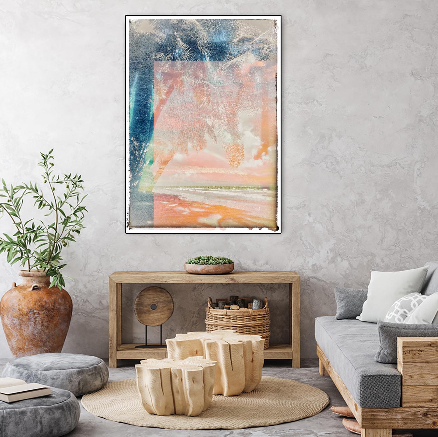 Retro Palms by Acosta on GIANT ART - multi photography