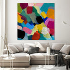 Spring Confetti II by Lanie Loreth on GIANT ART - pink abstract