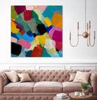 Spring Confetti II by Lanie Loreth on GIANT ART - pink abstract