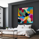 Spring Confetti II by Lanie Loreth on GIANT ART - pink abstract