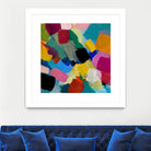 Spring Confetti II by Lanie Loreth on GIANT ART - pink abstract