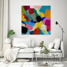 Spring Confetti II by Lanie Loreth on GIANT ART - pink abstract