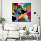 Spring Confetti II by Lanie Loreth on GIANT ART - pink abstract