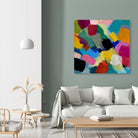 Spring Confetti II by Lanie Loreth on GIANT ART - pink abstract
