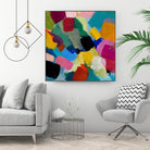 Spring Confetti II by Lanie Loreth on GIANT ART - pink abstract
