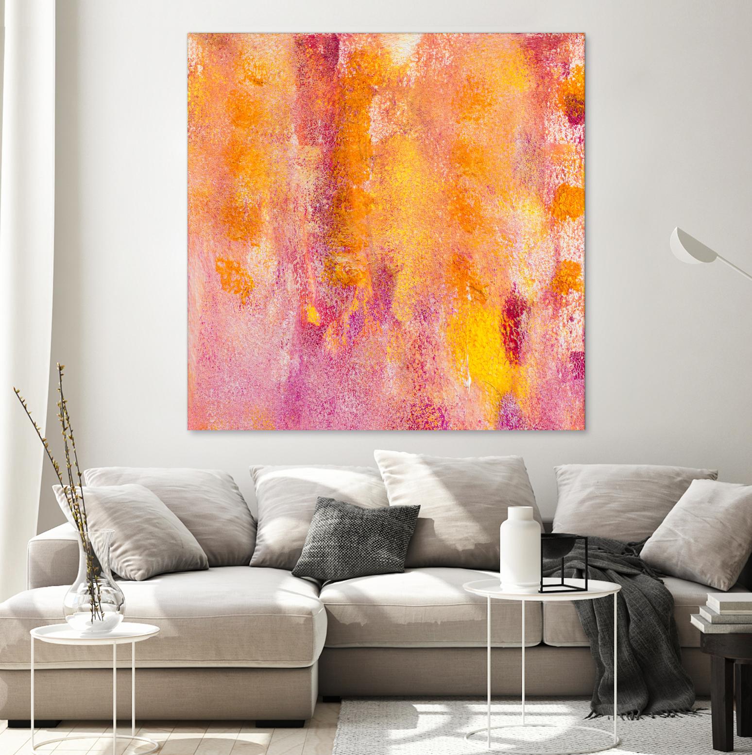 Pink Abstract I by Lanie Loreth on GIANT ART - pink abstract