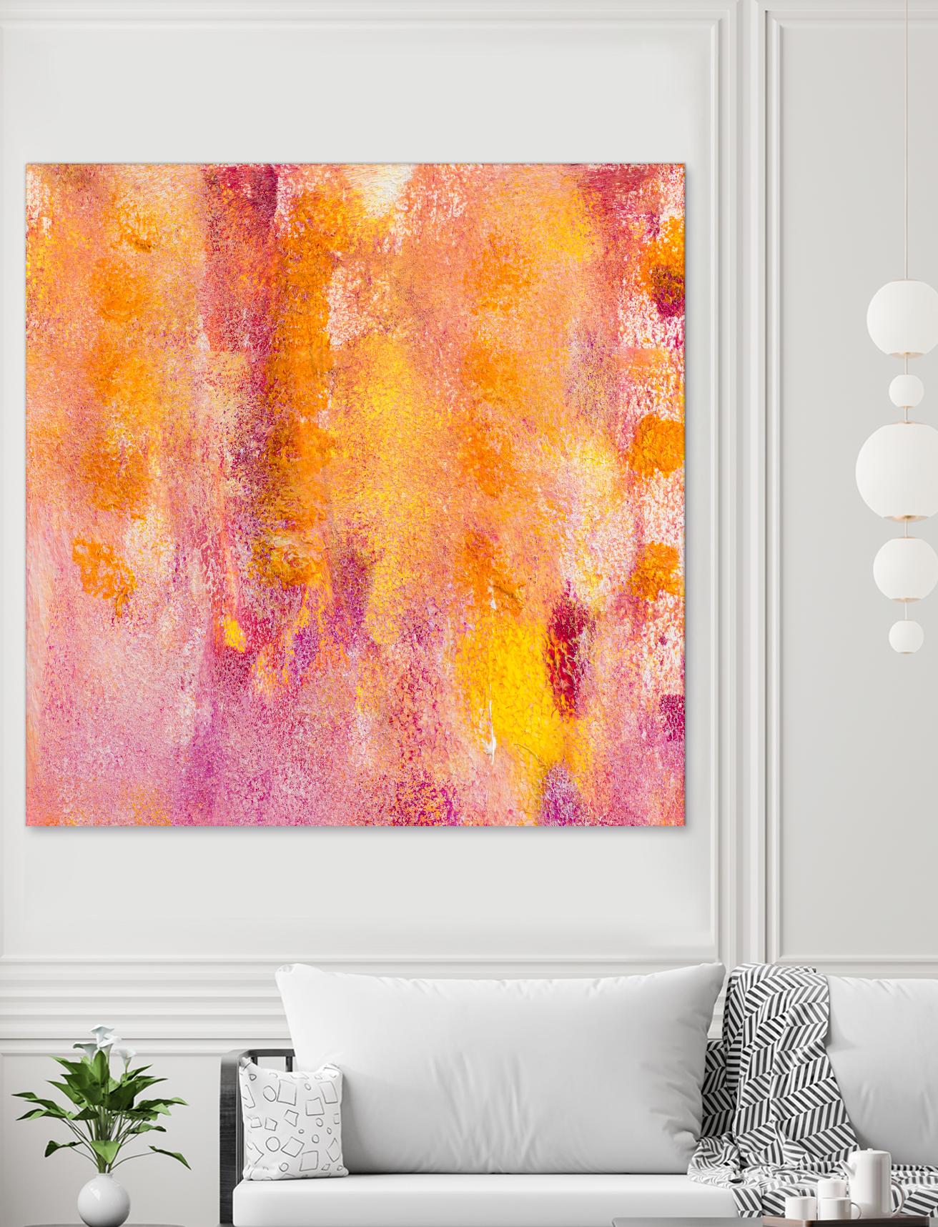 Pink Abstract I by Lanie Loreth on GIANT ART - pink abstract