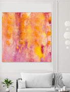 Pink Abstract I by Lanie Loreth on GIANT ART - pink abstract