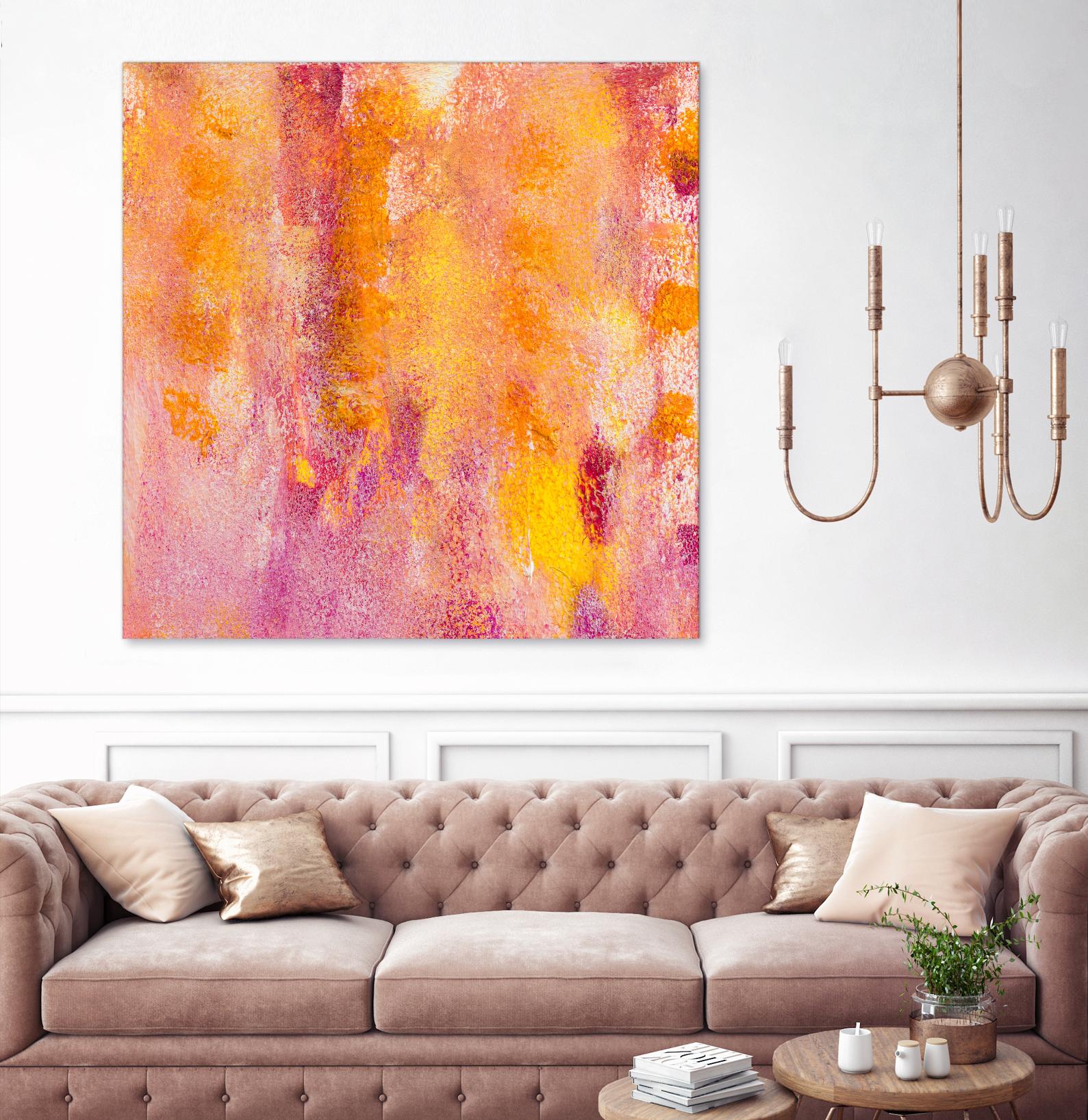 Pink Abstract I by Lanie Loreth on GIANT ART - pink abstract