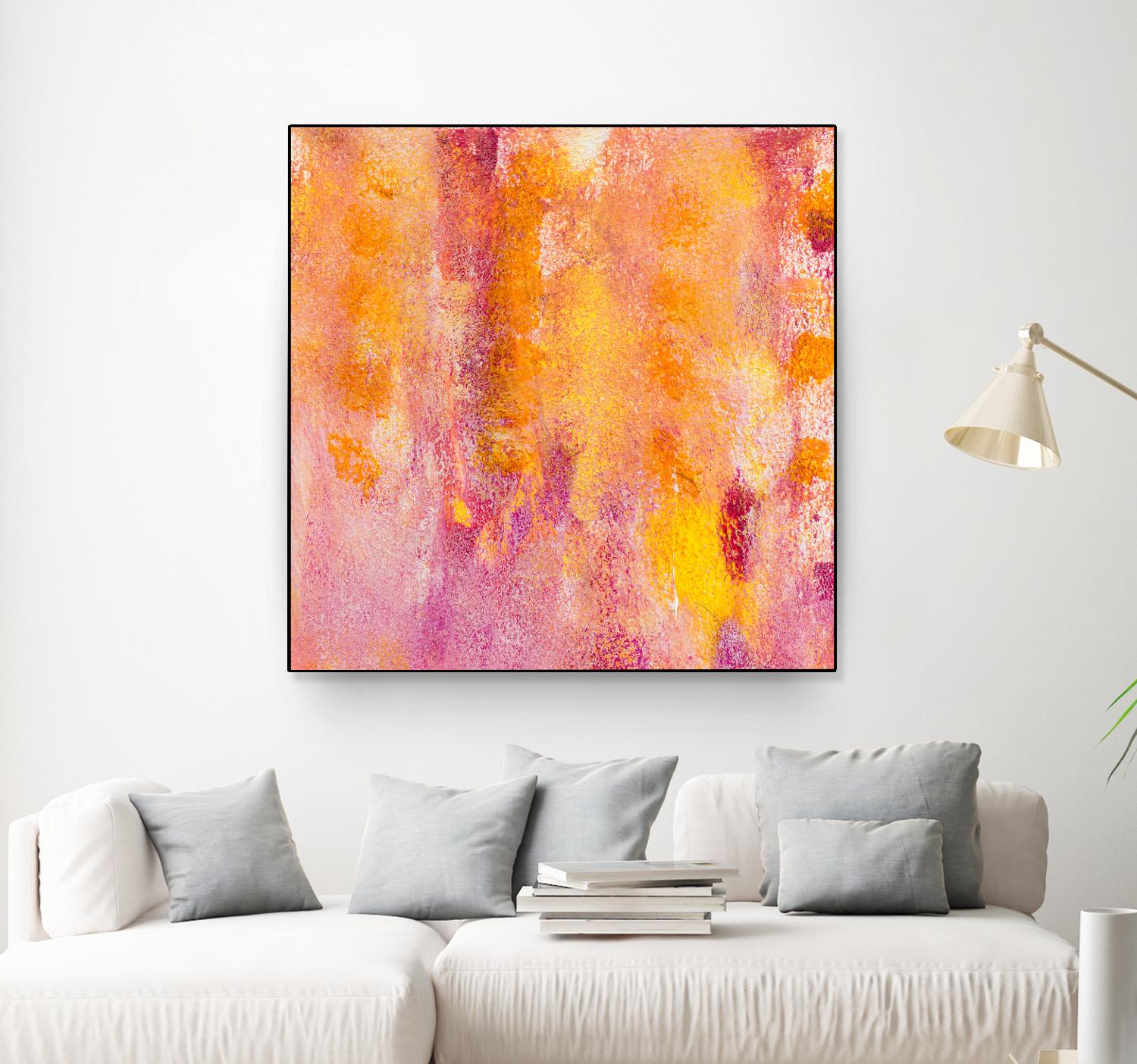 Pink Abstract I by Lanie Loreth on GIANT ART - pink abstract