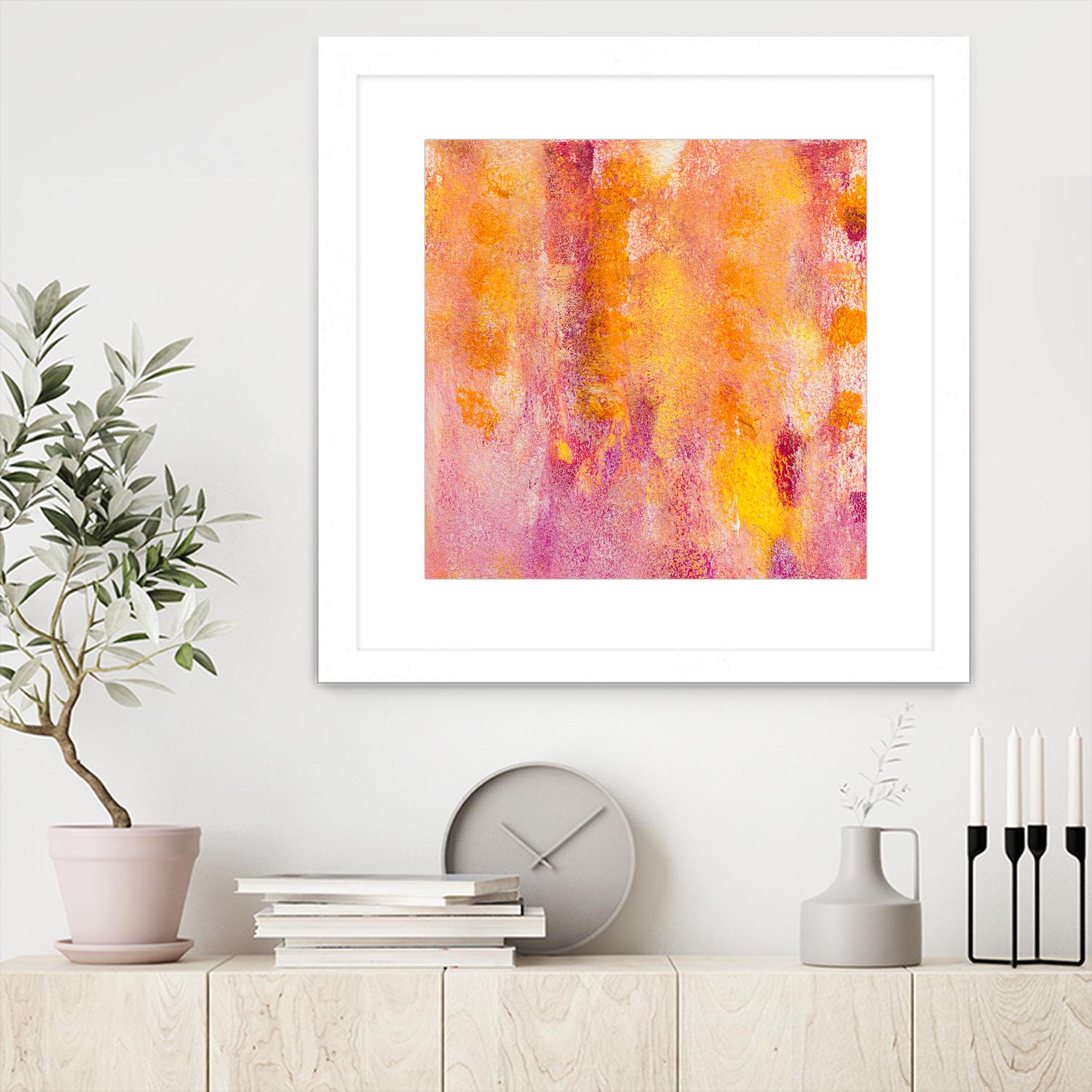 Pink Abstract I by Lanie Loreth on GIANT ART - pink abstract