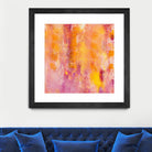 Pink Abstract I by Lanie Loreth on GIANT ART - pink abstract