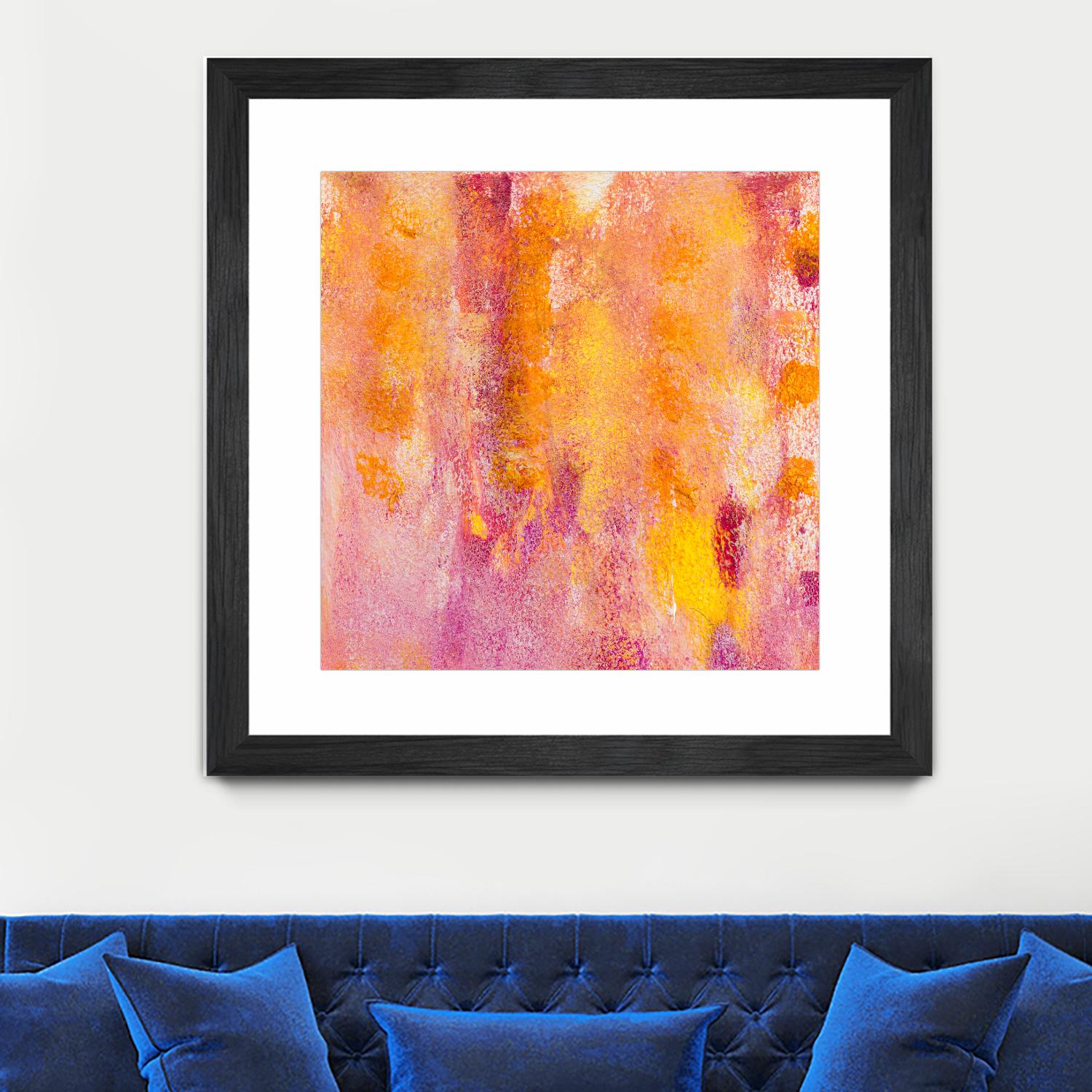 Pink Abstract I by Lanie Loreth on GIANT ART - pink abstract