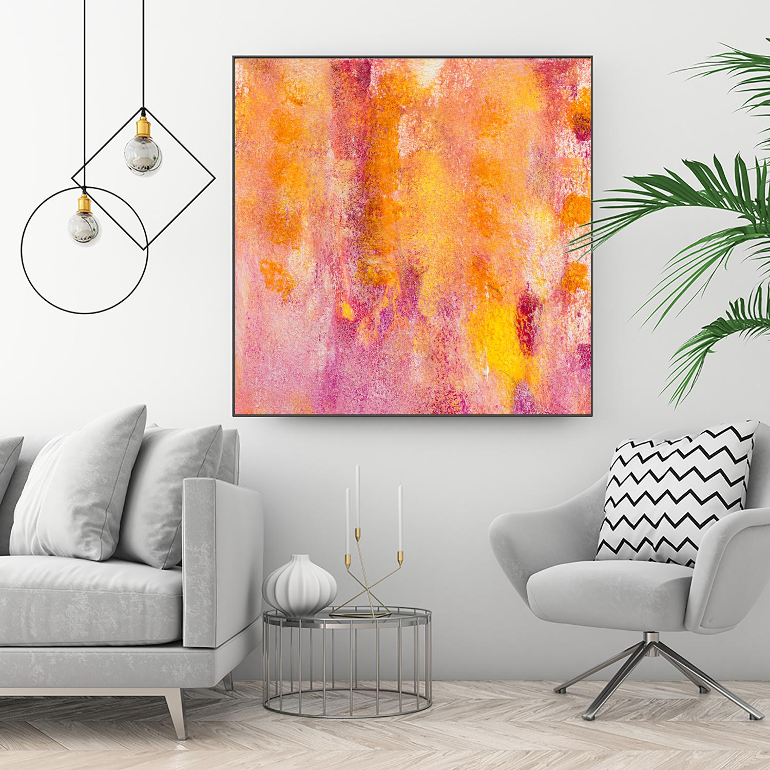 Pink Abstract I by Lanie Loreth on GIANT ART - pink abstract