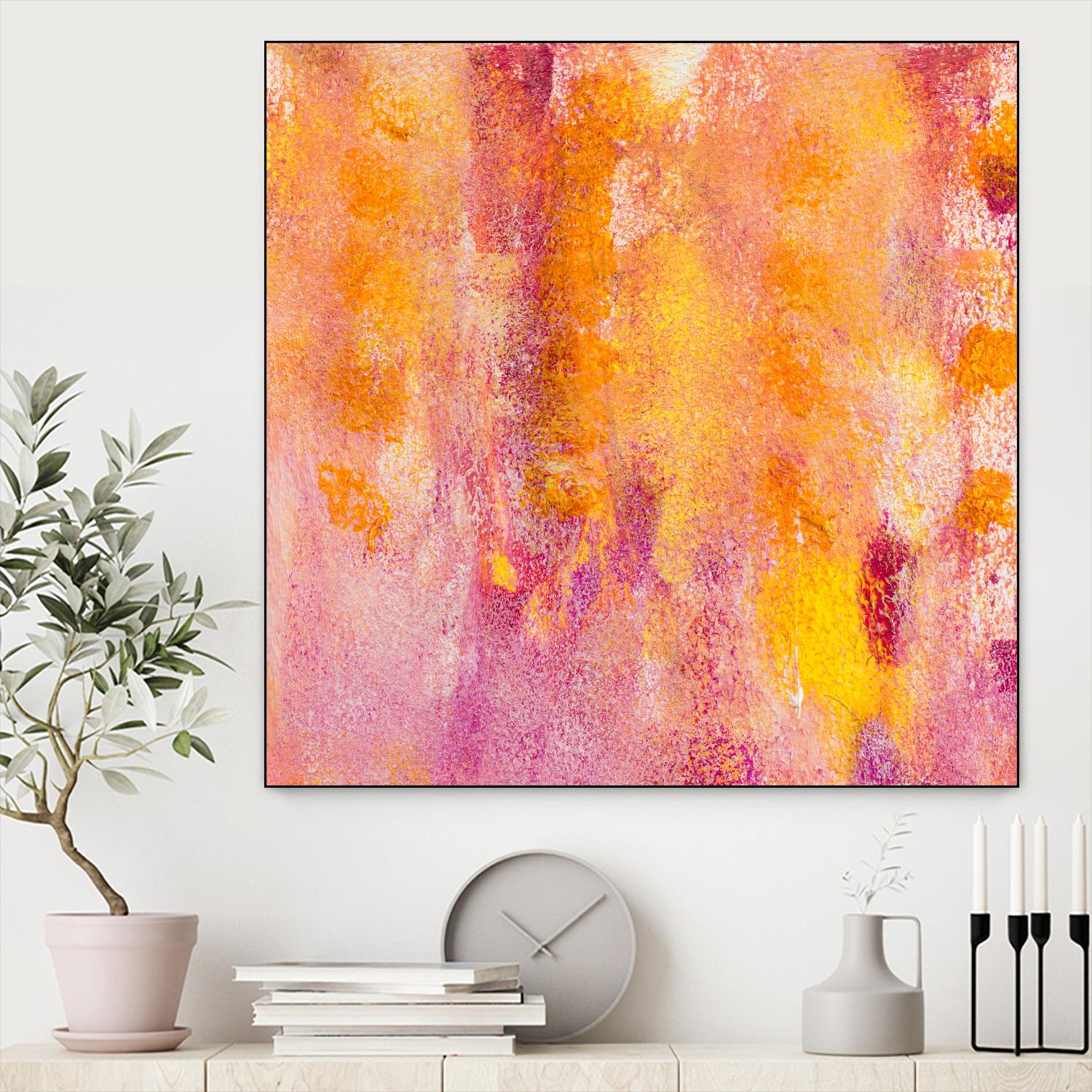 Pink Abstract I by Lanie Loreth on GIANT ART - pink abstract