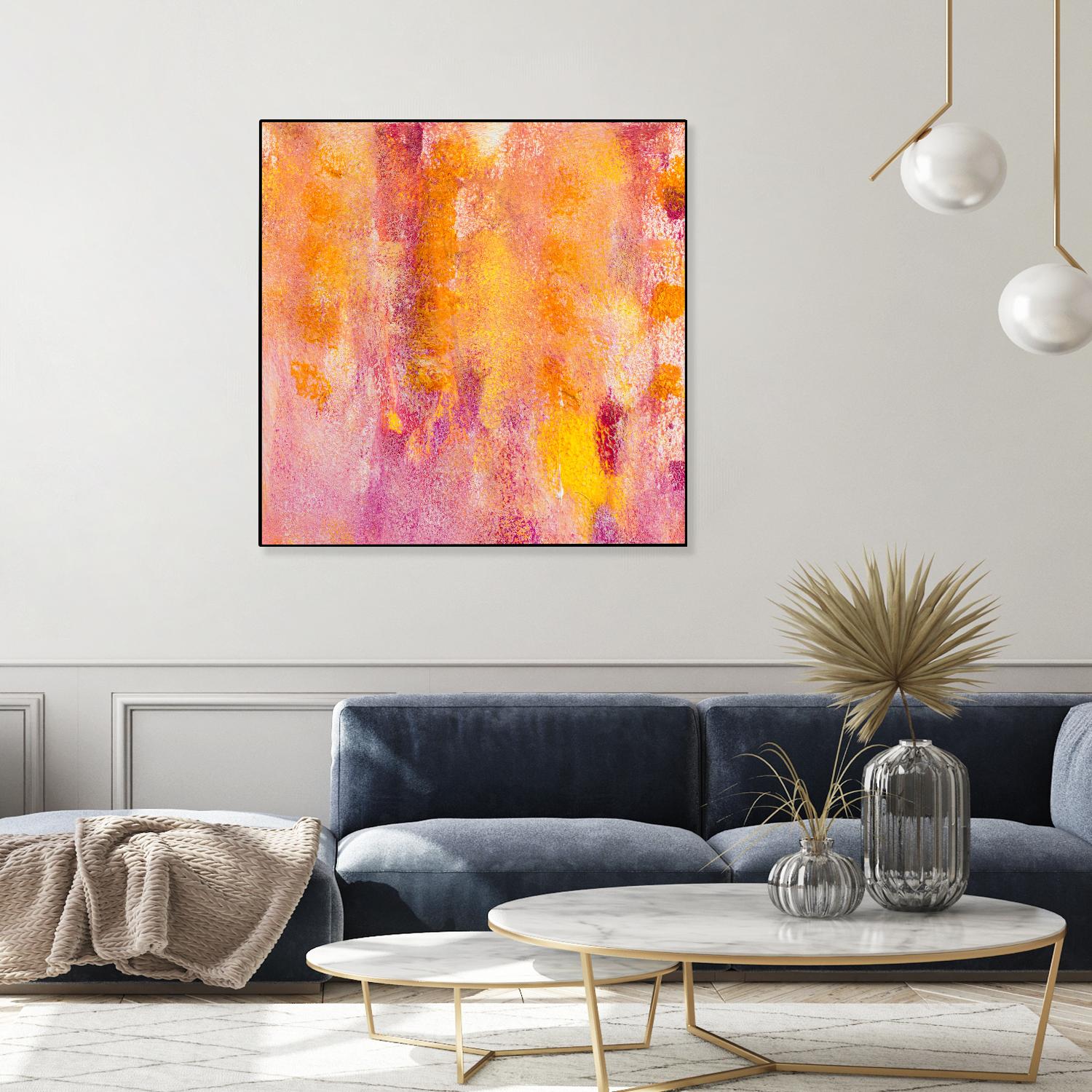 Pink Abstract I by Lanie Loreth on GIANT ART - pink abstract