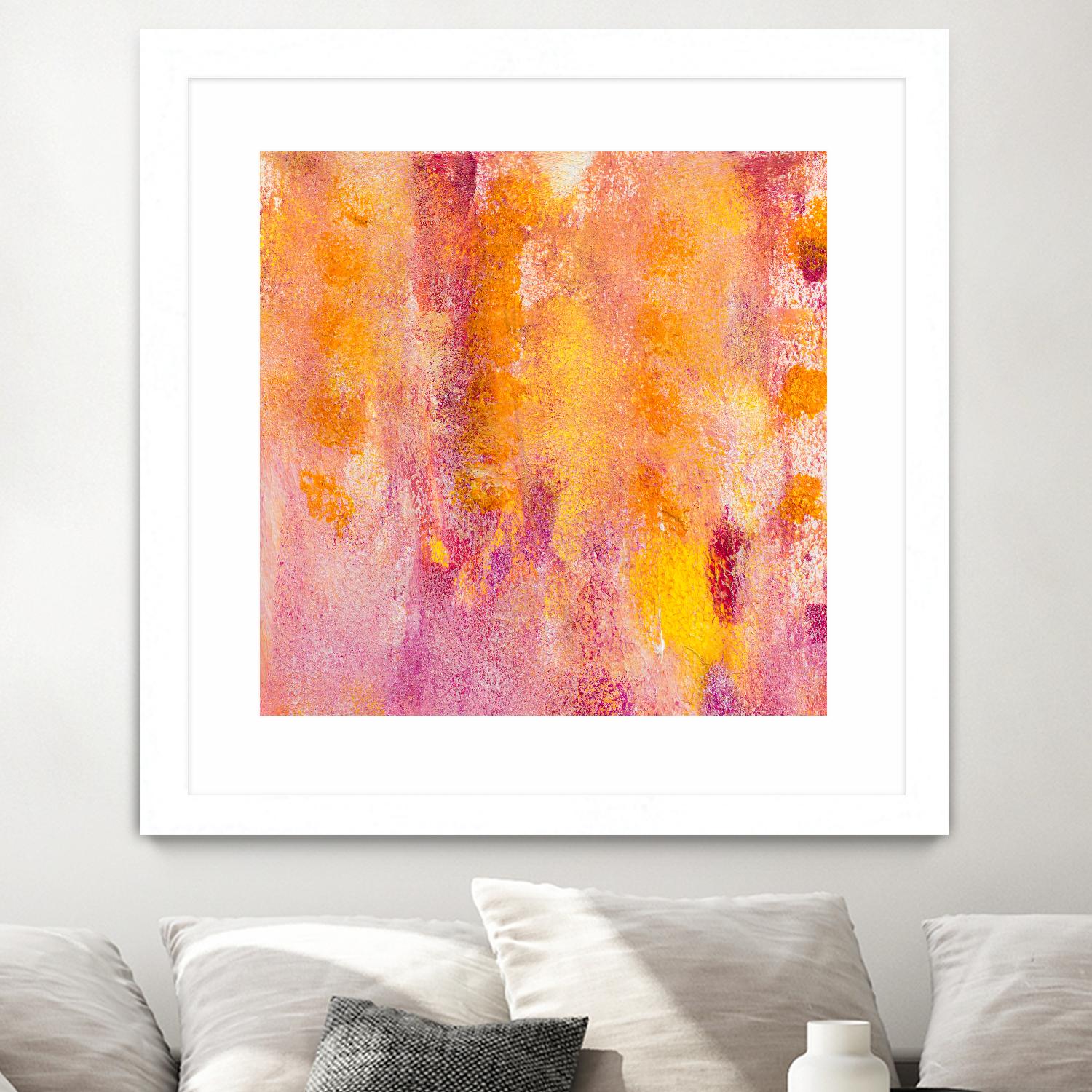Pink Abstract I by Lanie Loreth on GIANT ART - pink abstract