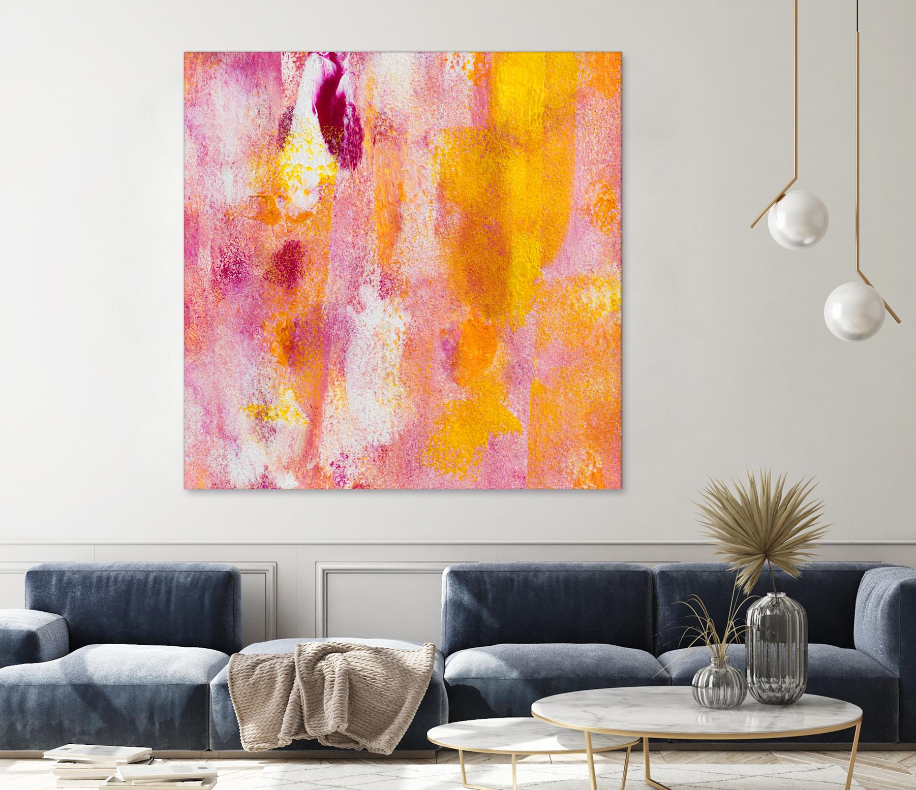 Pink Abstract II by Lanie Loreth on GIANT ART - pink abstract