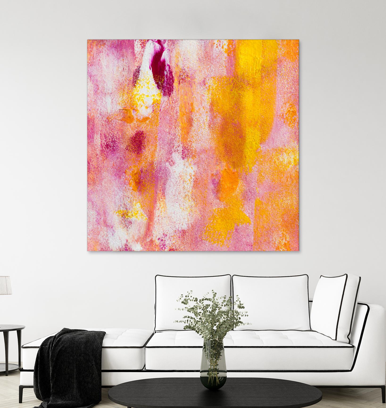 Pink Abstract II by Lanie Loreth on GIANT ART - pink abstract