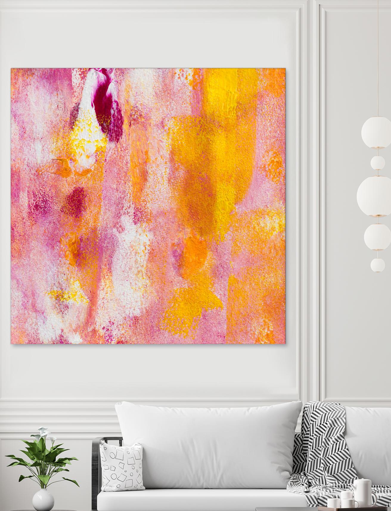 Pink Abstract II by Lanie Loreth on GIANT ART - pink abstract