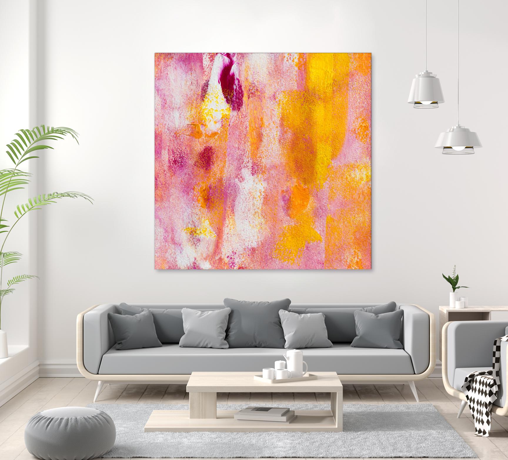 Pink Abstract II by Lanie Loreth on GIANT ART - pink abstract