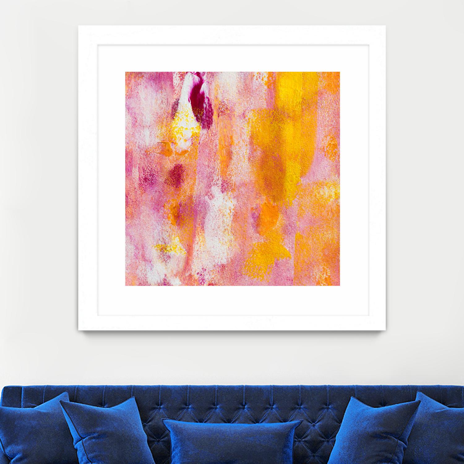 Pink Abstract II by Lanie Loreth on GIANT ART - pink abstract