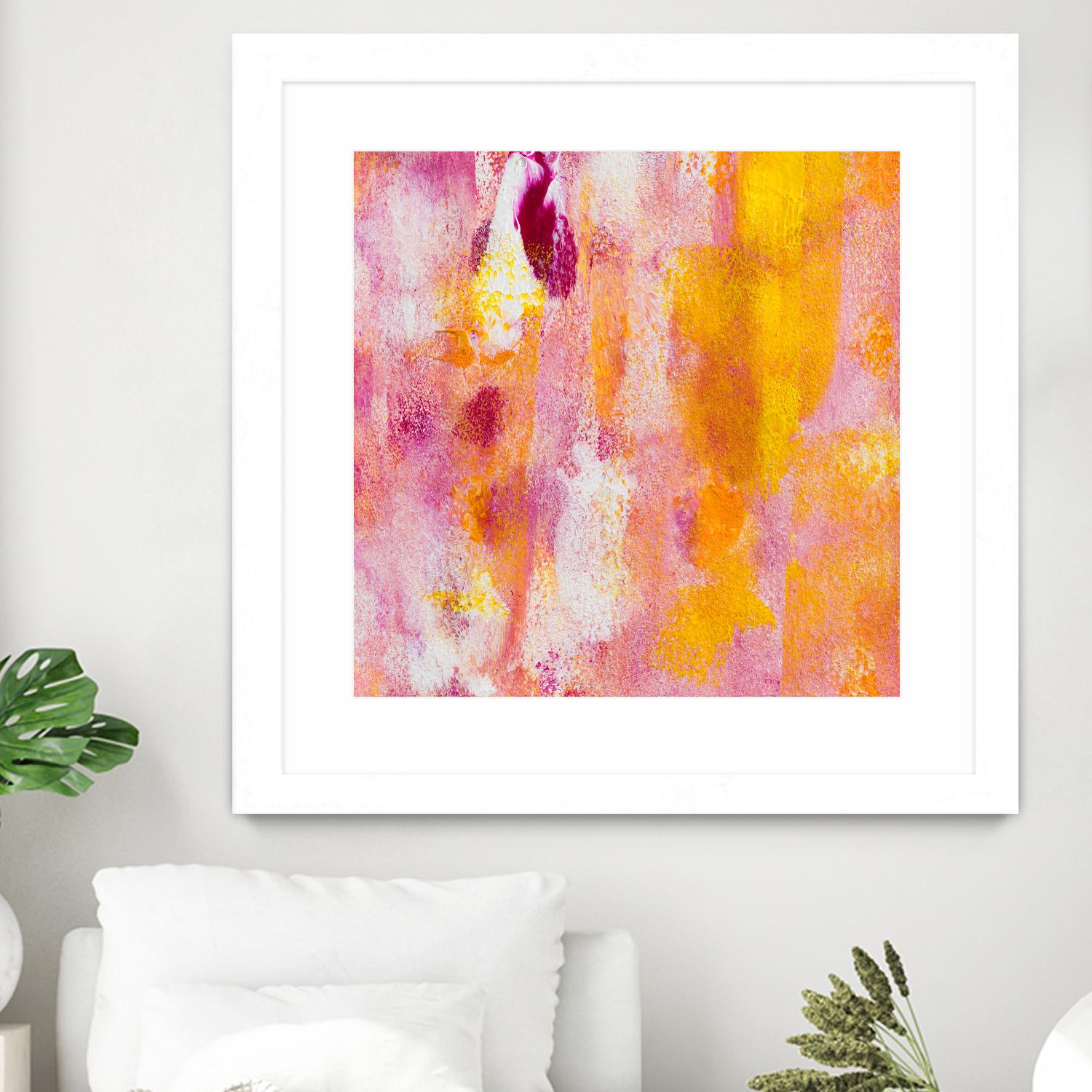 Pink Abstract II by Lanie Loreth on GIANT ART - pink abstract