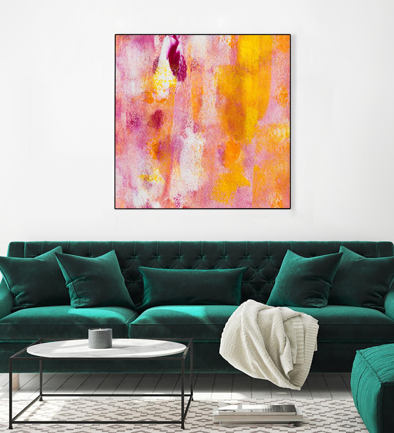 Pink Abstract II by Lanie Loreth on GIANT ART - pink abstract