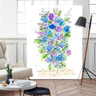 So Much Happiness by Krinlox on GIANT ART - multi floral