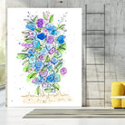 So Much Happiness by Krinlox on GIANT ART - multi floral