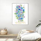 So Much Happiness by Krinlox on GIANT ART - multi floral