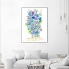 So Much Happiness by Krinlox on GIANT ART - multi floral