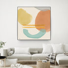 Shapes In Pastels by Elizabeth Medley on GIANT ART - abstract