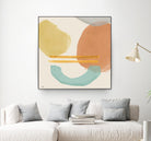 Shapes In Pastels by Elizabeth Medley on GIANT ART - abstract