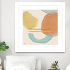 Shapes In Pastels by Elizabeth Medley on GIANT ART - abstract